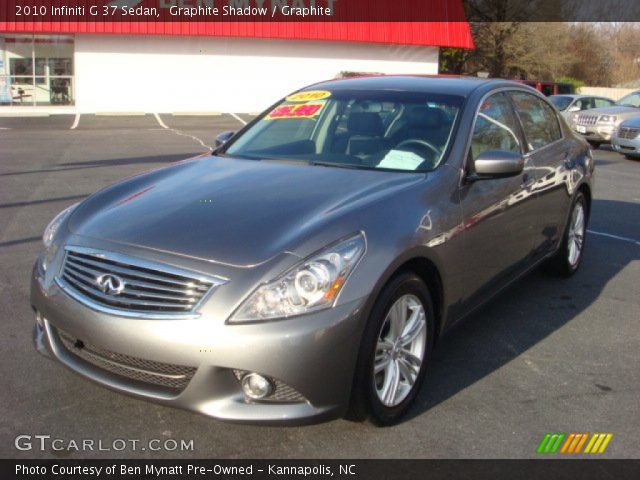 2010 Infiniti G 37 Sedan in Graphite Shadow
