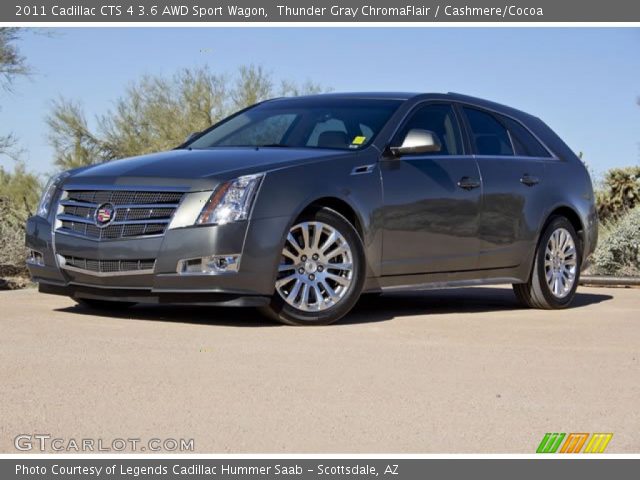 2011 Cadillac CTS 4 3.6 AWD Sport Wagon in Thunder Gray ChromaFlair