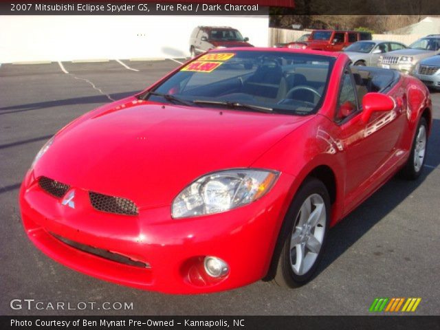 2007 Mitsubishi Eclipse Spyder GS in Pure Red