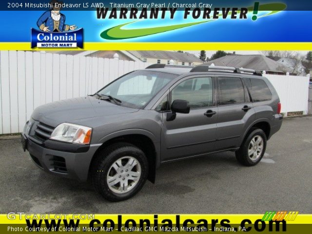 2004 Mitsubishi Endeavor LS AWD in Titanium Gray Pearl