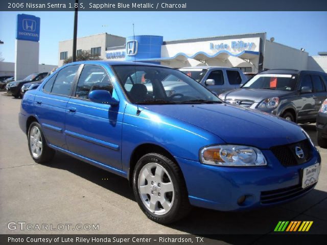 2006 Nissan Sentra 1.8 S in Sapphire Blue Metallic