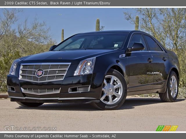 2009 Cadillac CTS Sedan in Black Raven