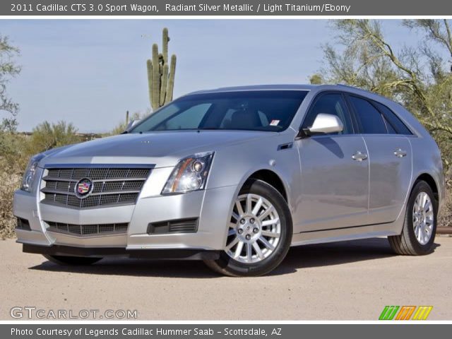 2011 Cadillac CTS 3.0 Sport Wagon in Radiant Silver Metallic