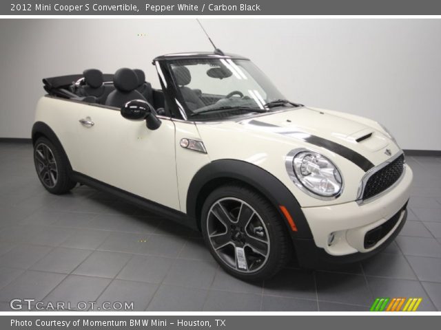 2012 Mini Cooper S Convertible in Pepper White