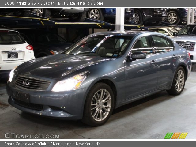 2008 Infiniti G 35 x S Sedan in Blue Slate Metallic