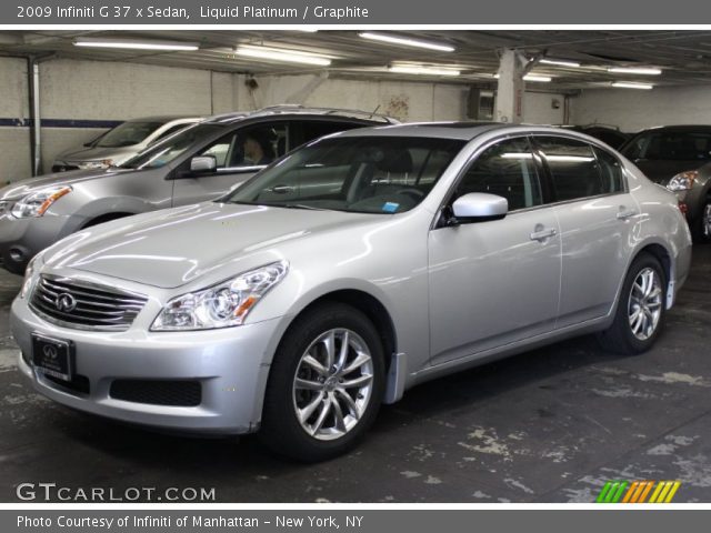 2009 Infiniti G 37 x Sedan in Liquid Platinum