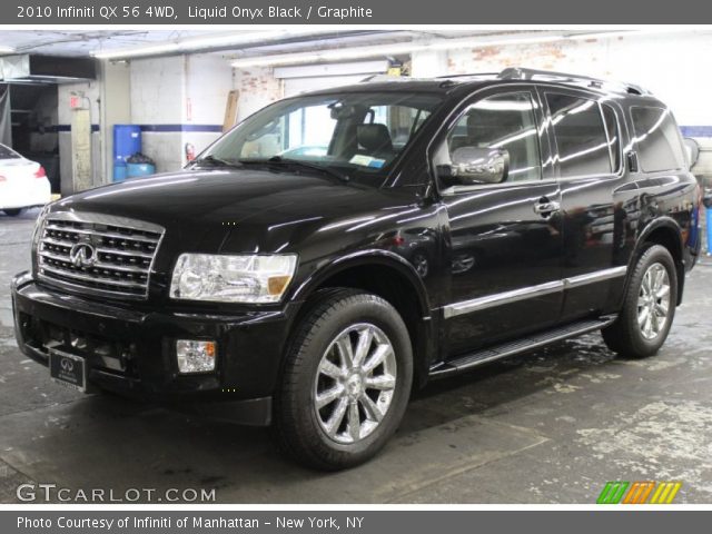 2010 Infiniti QX 56 4WD in Liquid Onyx Black