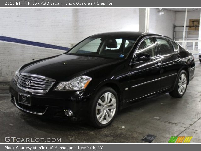 2010 Infiniti M 35x AWD Sedan in Black Obsidian