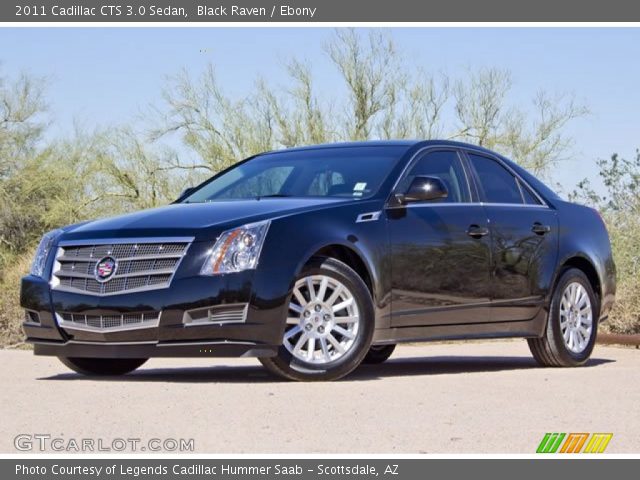 2011 Cadillac CTS 3.0 Sedan in Black Raven