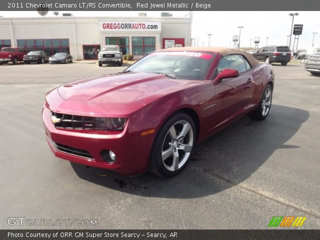 2011 Chevrolet Camaro LT/RS Convertible in Red Jewel Metallic