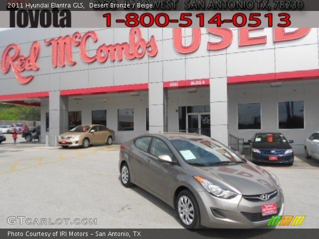 2011 Hyundai Elantra GLS in Desert Bronze