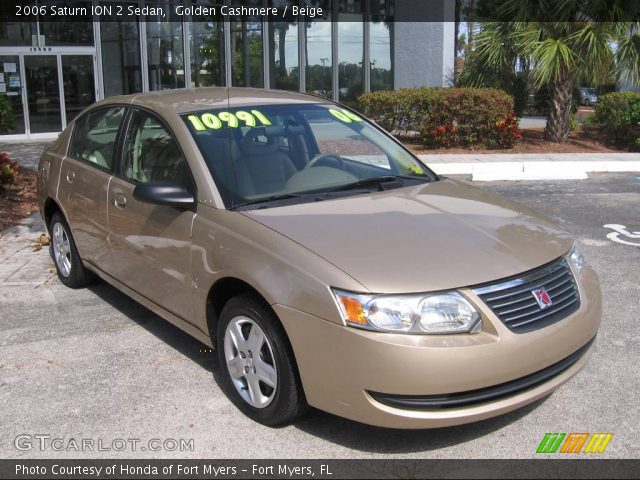 2006 Saturn ION 2 Sedan in Golden Cashmere
