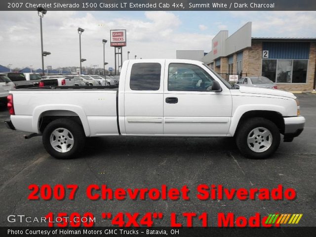 2007 Chevrolet Silverado 1500 Classic LT Extended Cab 4x4 in Summit White