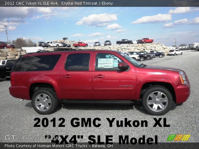 2012 GMC Yukon XL SLE 4x4 in Crystal Red Tintcoat