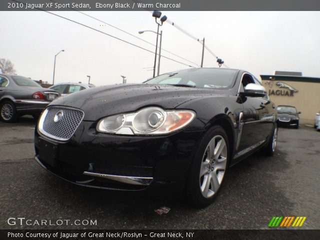 2010 Jaguar XF Sport Sedan in Ebony Black