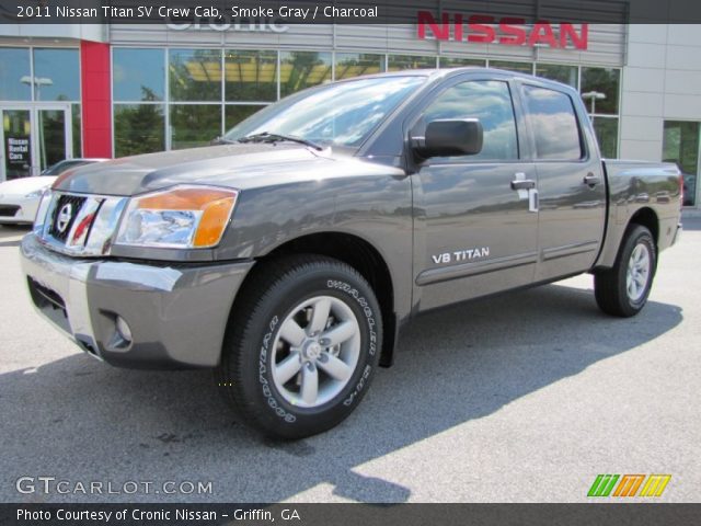 2011 Nissan Titan SV Crew Cab in Smoke Gray