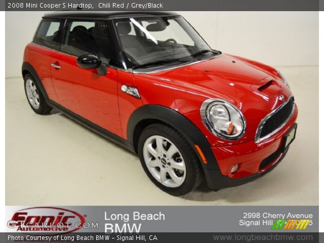 2008 Mini Cooper S Hardtop in Chili Red