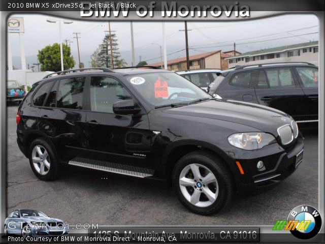 2010 BMW X5 xDrive35d in Jet Black