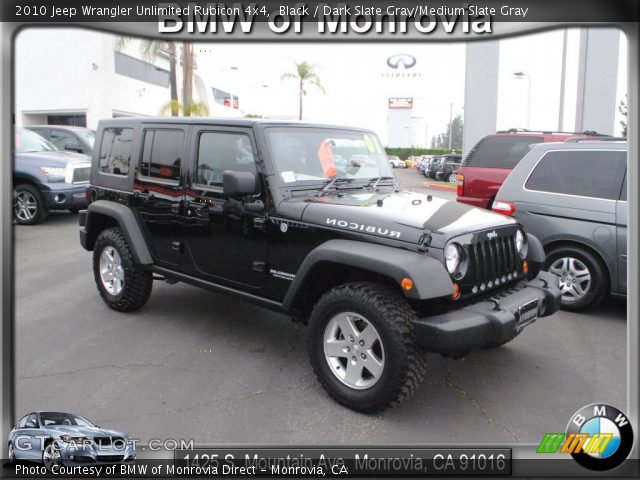 2010 Jeep Wrangler Unlimited Rubicon 4x4 in Black