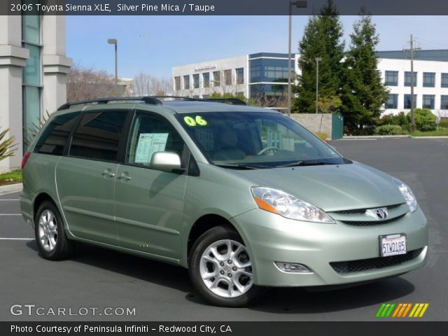 2006 Toyota sienna silver pine mica