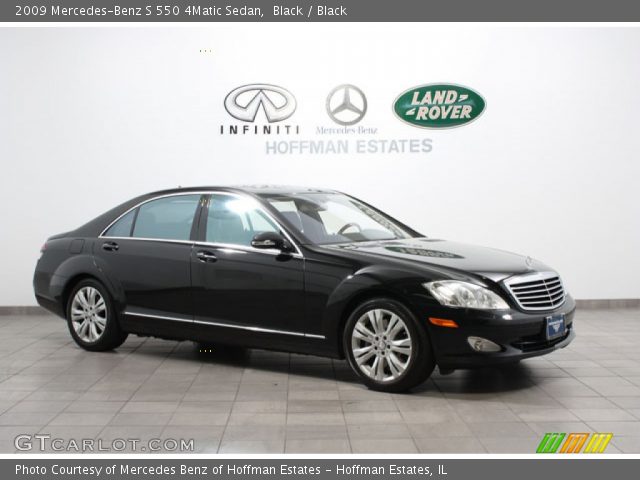 2009 Mercedes-Benz S 550 4Matic Sedan in Black