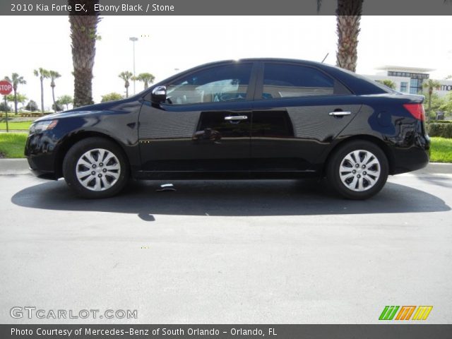 2010 Kia Forte EX in Ebony Black