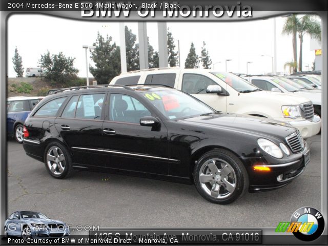 2004 Mercedes-Benz E 500 4Matic Wagon in Black