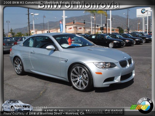 2008 BMW M3 Convertible in Silverstone Metallic