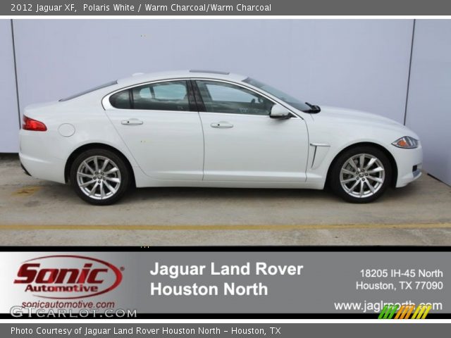2012 Jaguar XF  in Polaris White