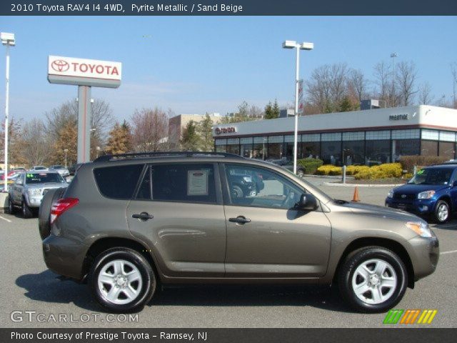 2010 Toyota RAV4 I4 4WD in Pyrite Metallic