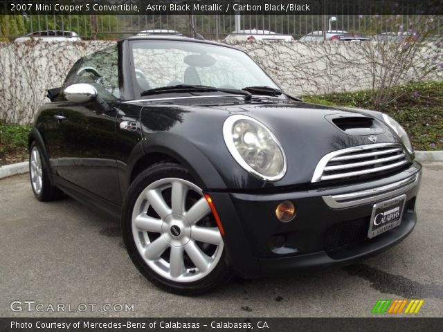 2007 Mini Cooper S Convertible in Astro Black Metallic
