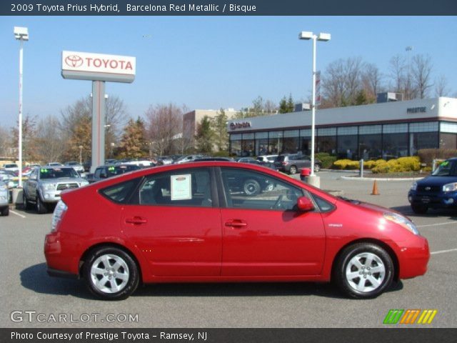 2009 Toyota Prius Hybrid in Barcelona Red Metallic