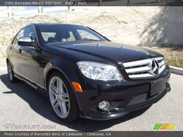 2009 Mercedes-Benz C 300 Sport in Black
