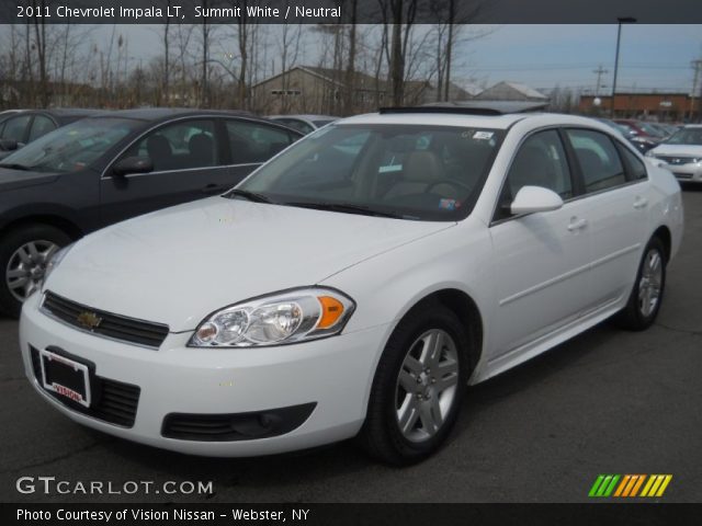 2011 Chevrolet Impala LT in Summit White