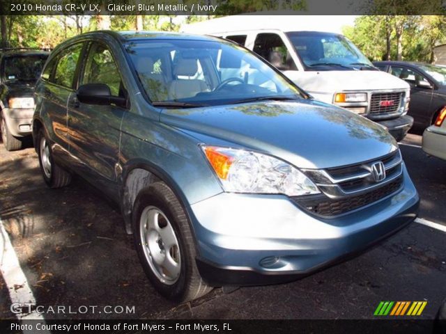 2010 Honda CR-V LX in Glacier Blue Metallic