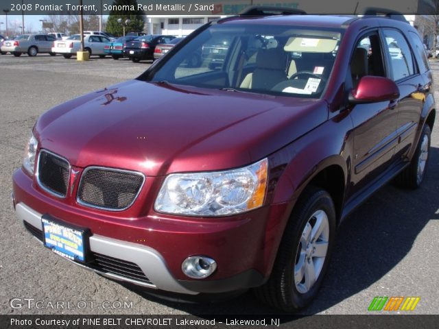 2008 Pontiac Torrent  in Sonoma Red Metallic