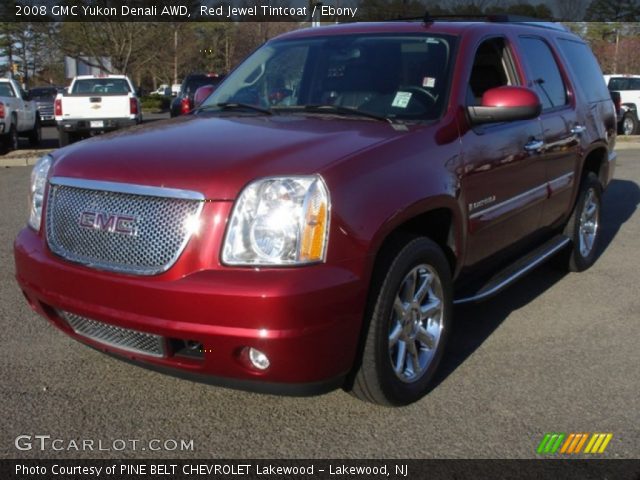2008 GMC Yukon Denali AWD in Red Jewel Tintcoat