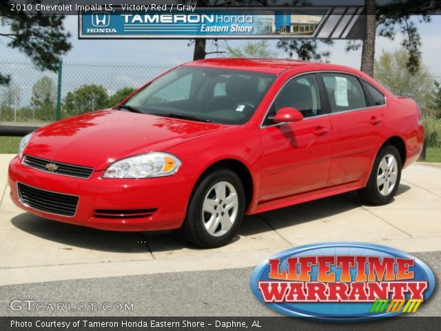 2010 Chevrolet Impala LS in Victory Red
