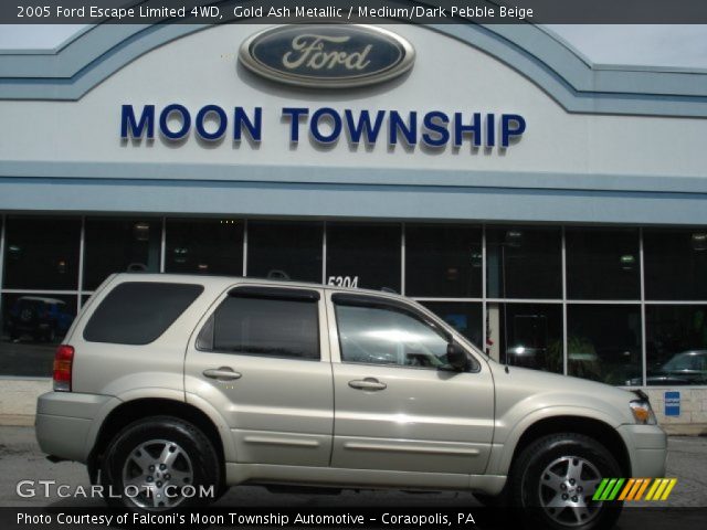 2005 Ford Escape Limited 4WD in Gold Ash Metallic