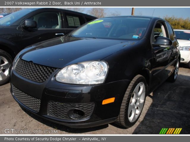 2007 Volkswagen Rabbit 2 Door in Black Uni