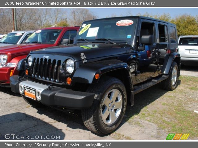 2008 Jeep Wrangler Unlimited Sahara 4x4 in Black
