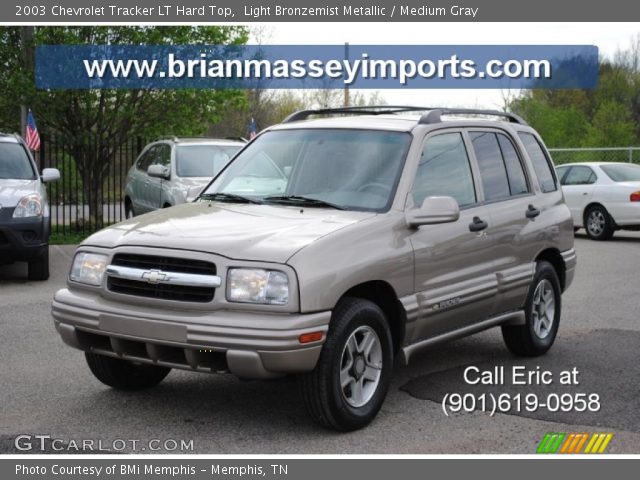 2003 Chevrolet Tracker LT Hard Top in Light Bronzemist Metallic