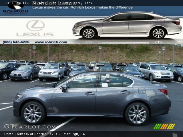 2013 Lexus GS 350 AWD in Nebula Gray Pearl