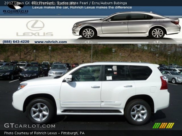 2012 Lexus GX 460 Premium in Starfire White Pearl