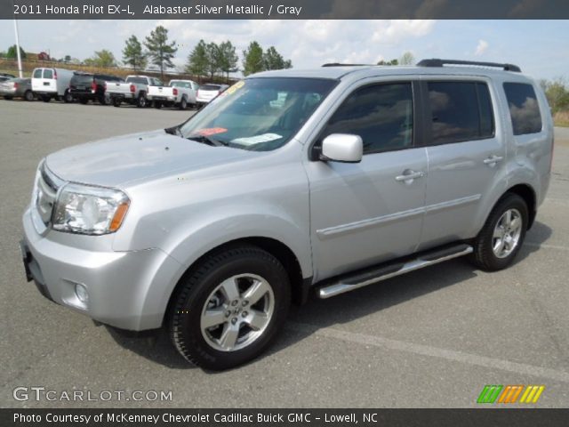 2011 Honda Pilot EX-L in Alabaster Silver Metallic