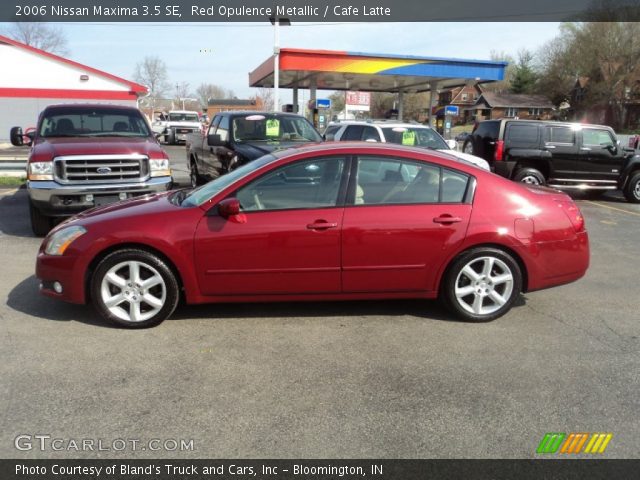 2006 Nissan Maxima 3.5 SE in Red Opulence Metallic