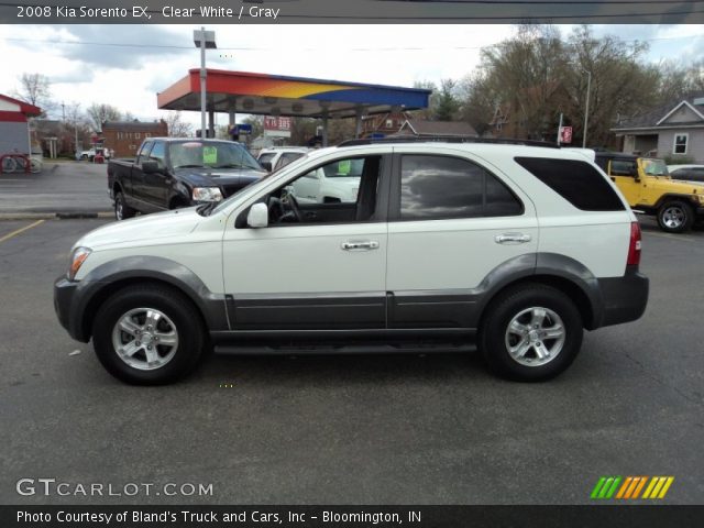 2008 Kia Sorento EX in Clear White