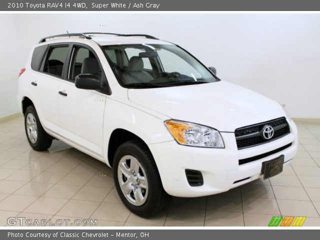 2010 Toyota RAV4 I4 4WD in Super White