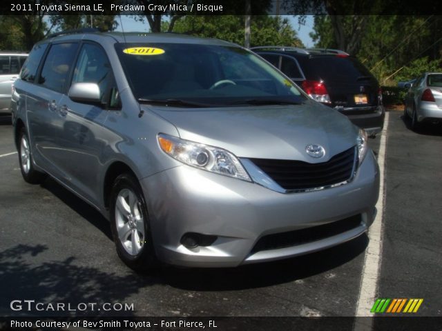 2011 Toyota Sienna LE in Predawn Gray Mica