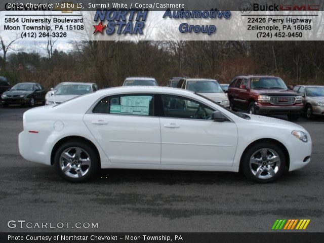 2012 Chevrolet Malibu LS in Summit White